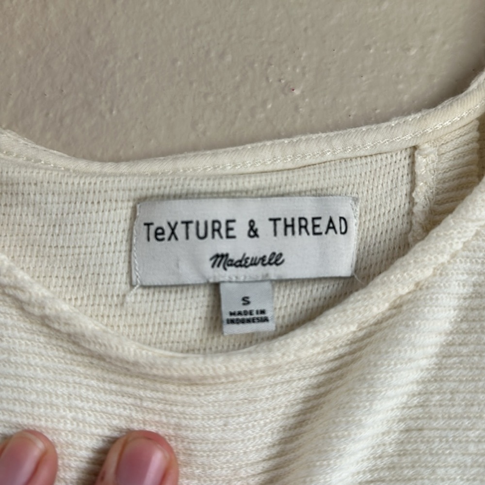 Madewell Split Back Shell Top / Tank - Picture 5 of 6